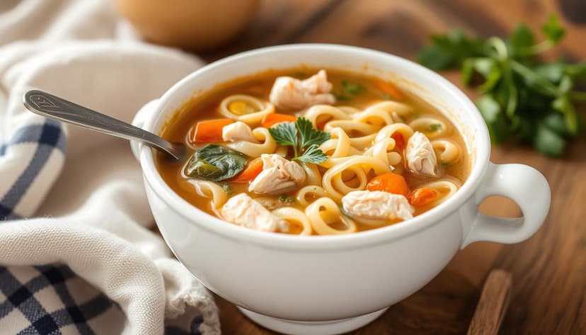 Homemade Chicken Noodle Soup Recipe