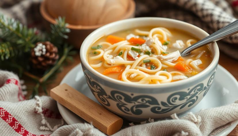 Classic Homemade Chicken Noodle Soup Recipe